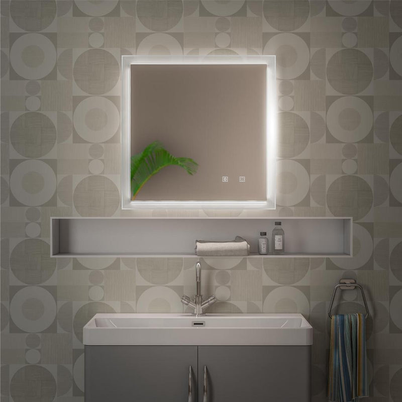 Leven 600 x 600 bluetooth mirror