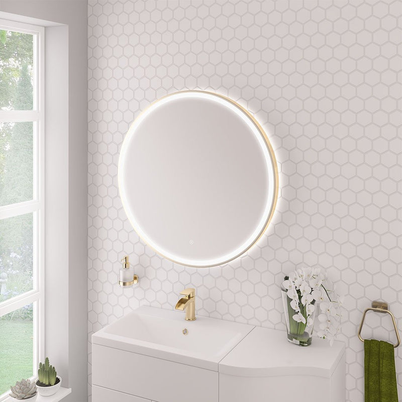 Levone 800x800 LED Framed Bathroom Mirror