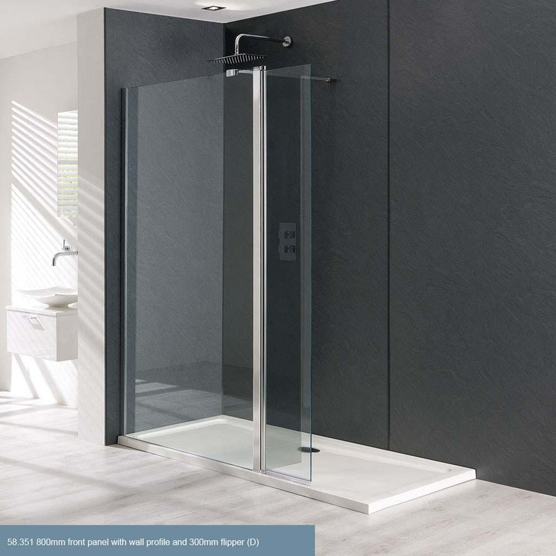 Valliant walkin 1200x1950 front c/w 300 flipper8mm