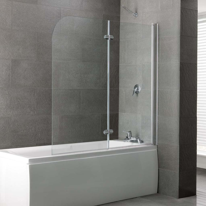 Volente 2 part hinged screen 1550x1465 easy-clean