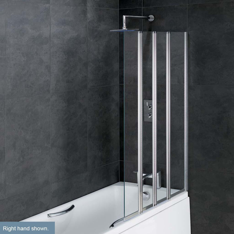 Volente 1000mm 1 fixed and 3 folding panel LH