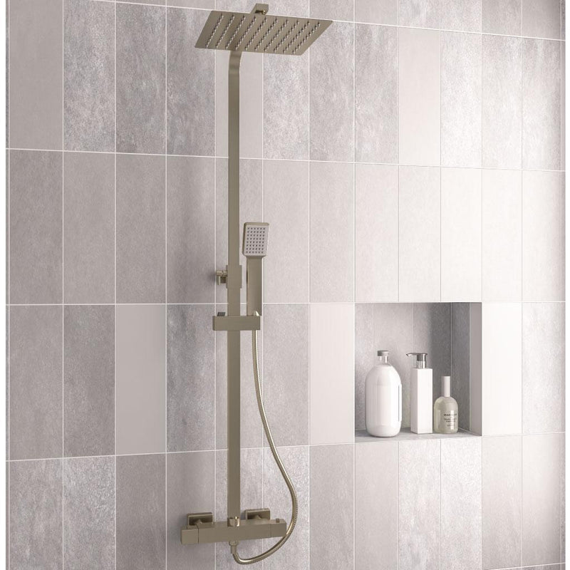 Modern Square Thermostatic Shower