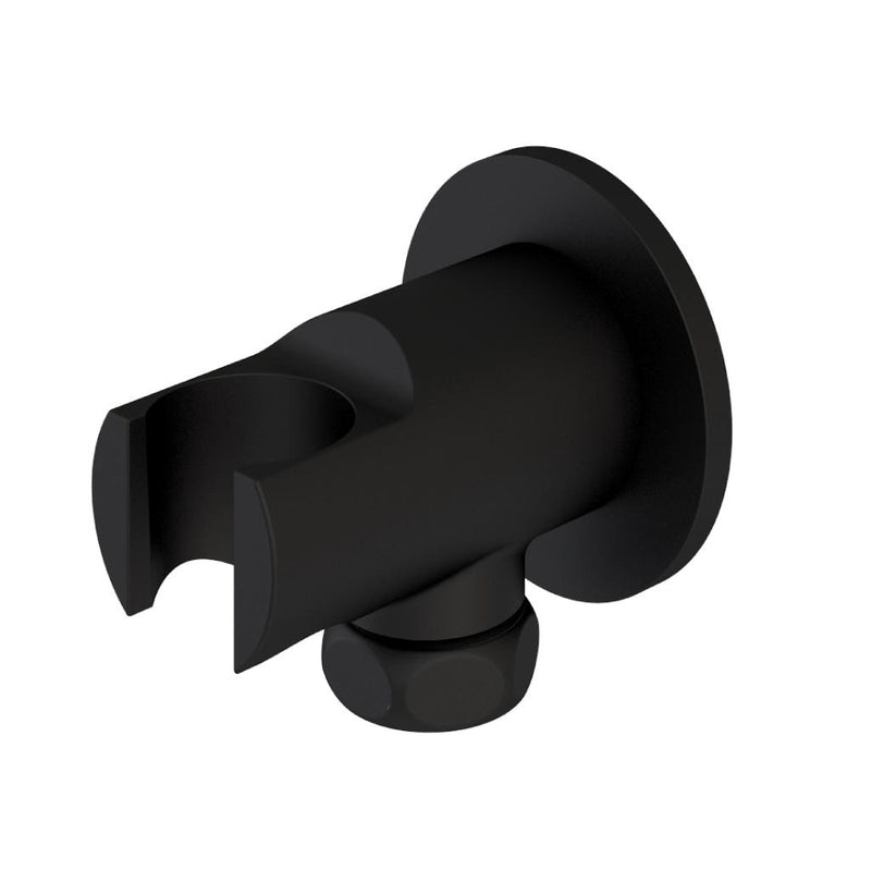 Modern Round Wall Elbow & Shower Handset Holder