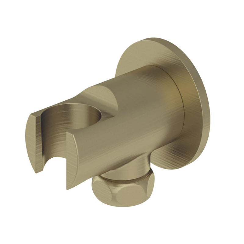 Modern Round Wall Elbow & Shower Handset Holder