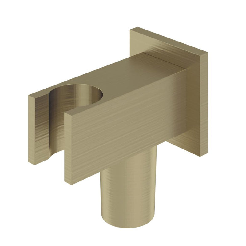 Modern Square Wall Elbow & Shower Handset Holder