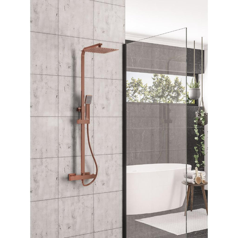 Modern Square Thermostatic Shower