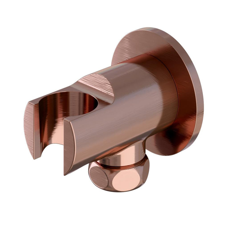 Modern Round Wall Elbow & Shower Handset Holder