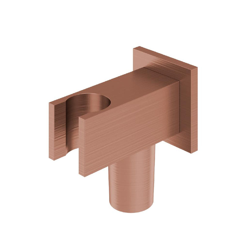 Modern Square Wall Elbow & Shower Handset Holder