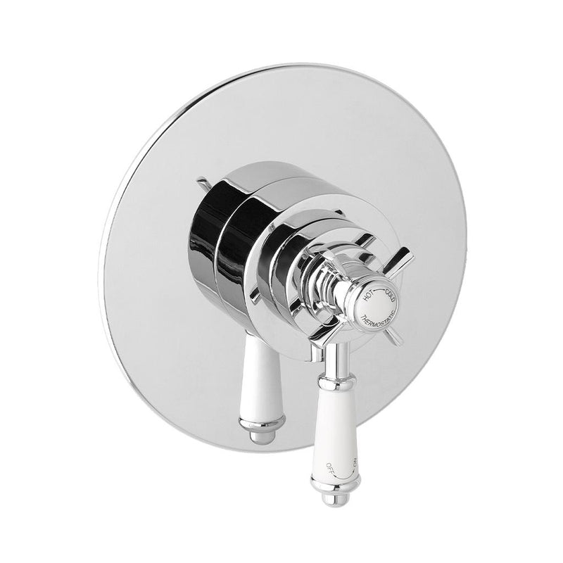 Thermostatic traditional concealed shower valve