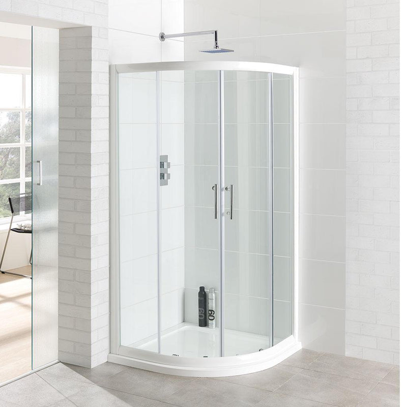 Vantage easy clean quadrant 800mm