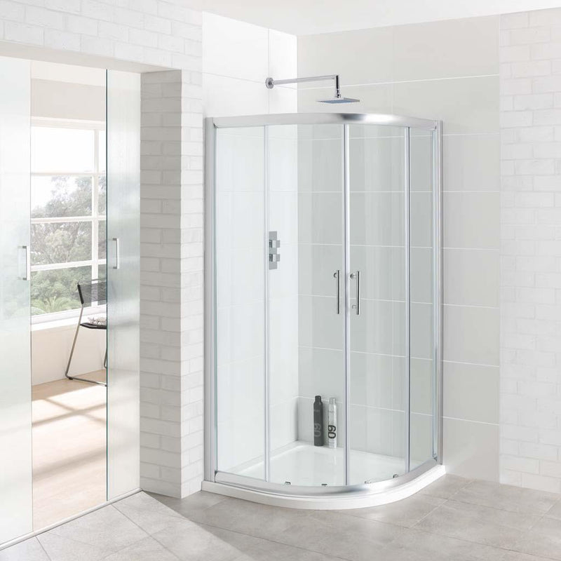 Vantage easy clean quadrant 800mm
