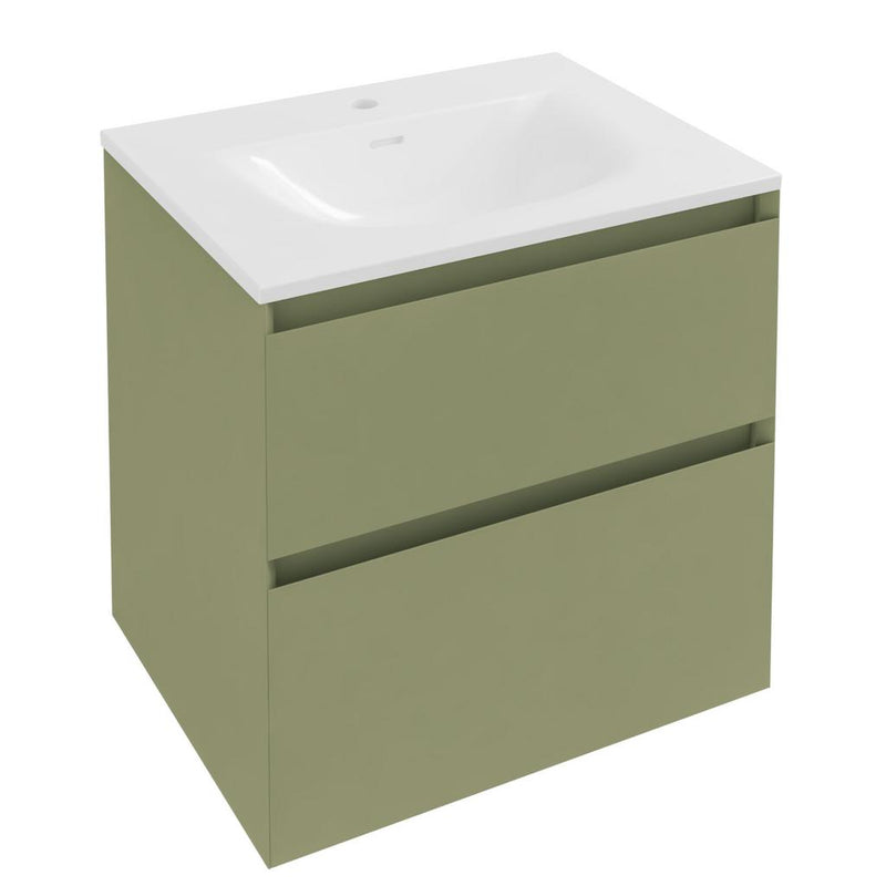 Badbury 60cm Wall Hung Unit 2 Drawer