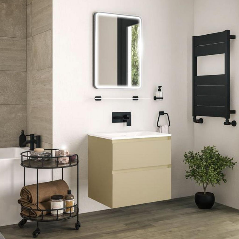 Badbury 60cm Wall Hung Unit 2 Drawer