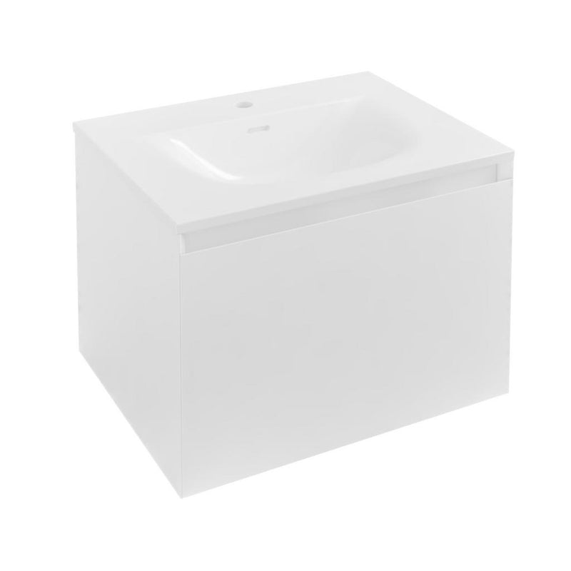 Badbury 60cm Wall Hung Unit 1 Drawer