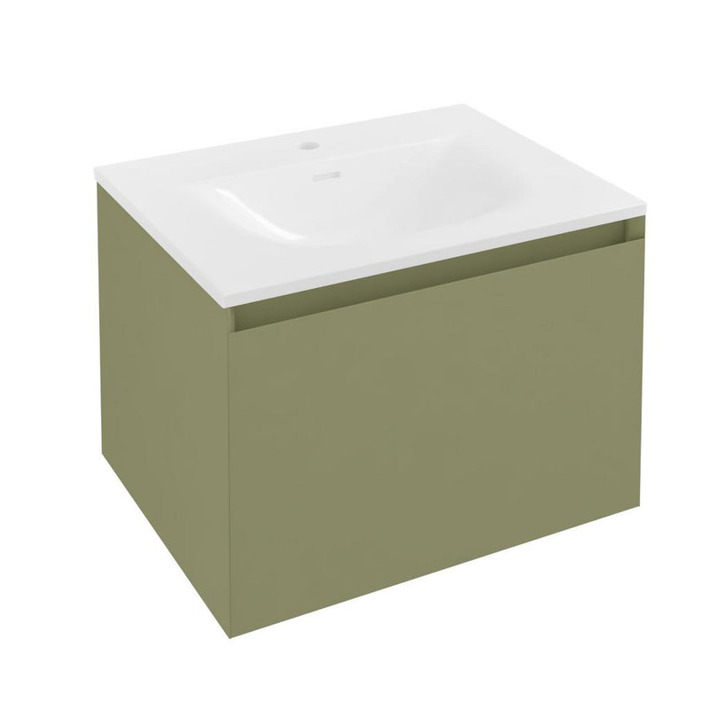 Badbury 60cm Wall Hung Unit 1 Drawer