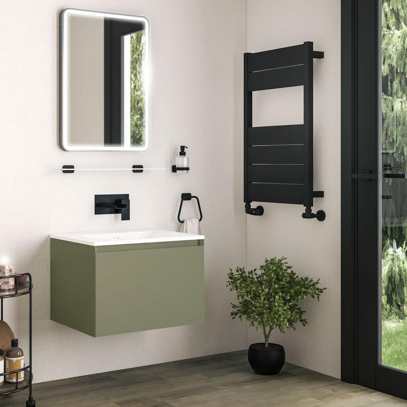 Badbury 60cm Wall Hung Unit 1 Drawer
