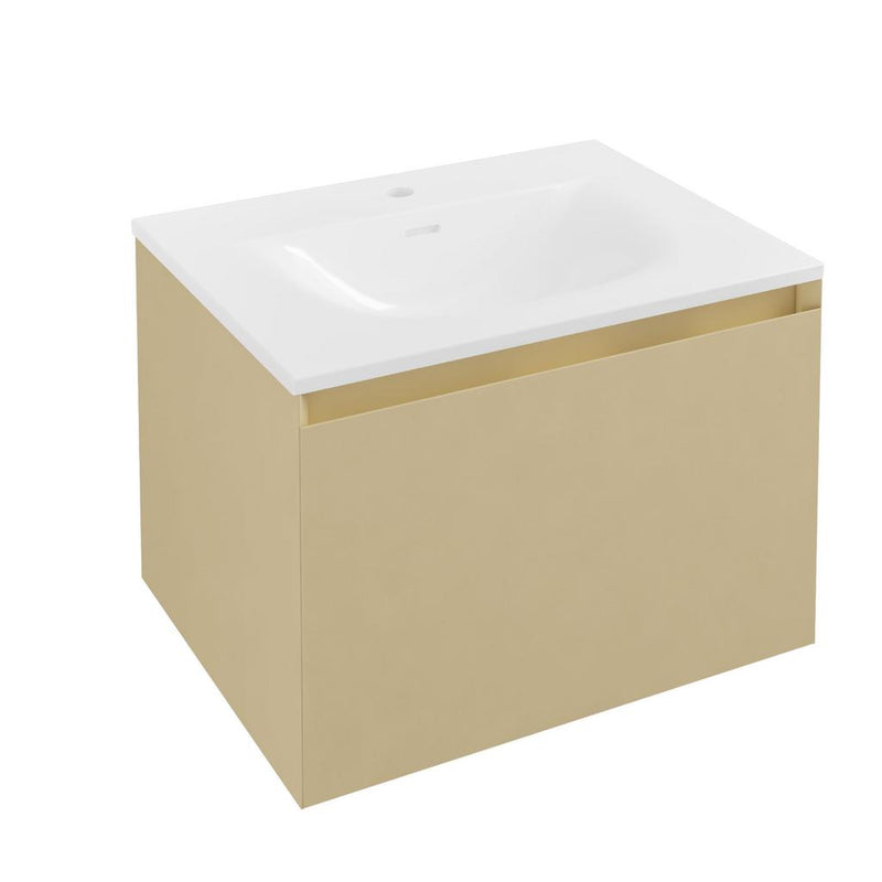 Badbury 60cm Wall Hung Unit 1 Drawer