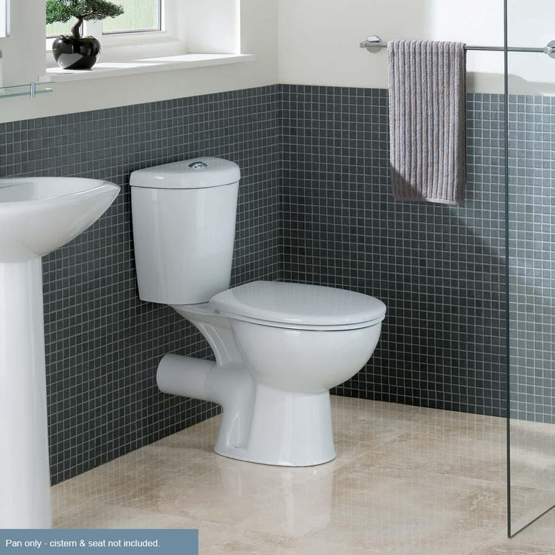 Loire close coupled WC pan