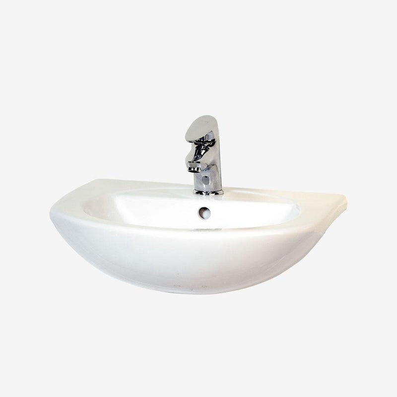 Loire Semi-Recessed basin 1TH