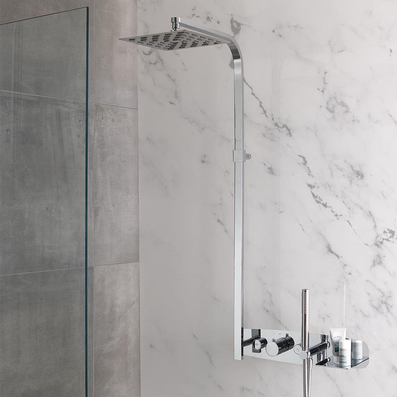 Thermostatic Shower Set with shelf