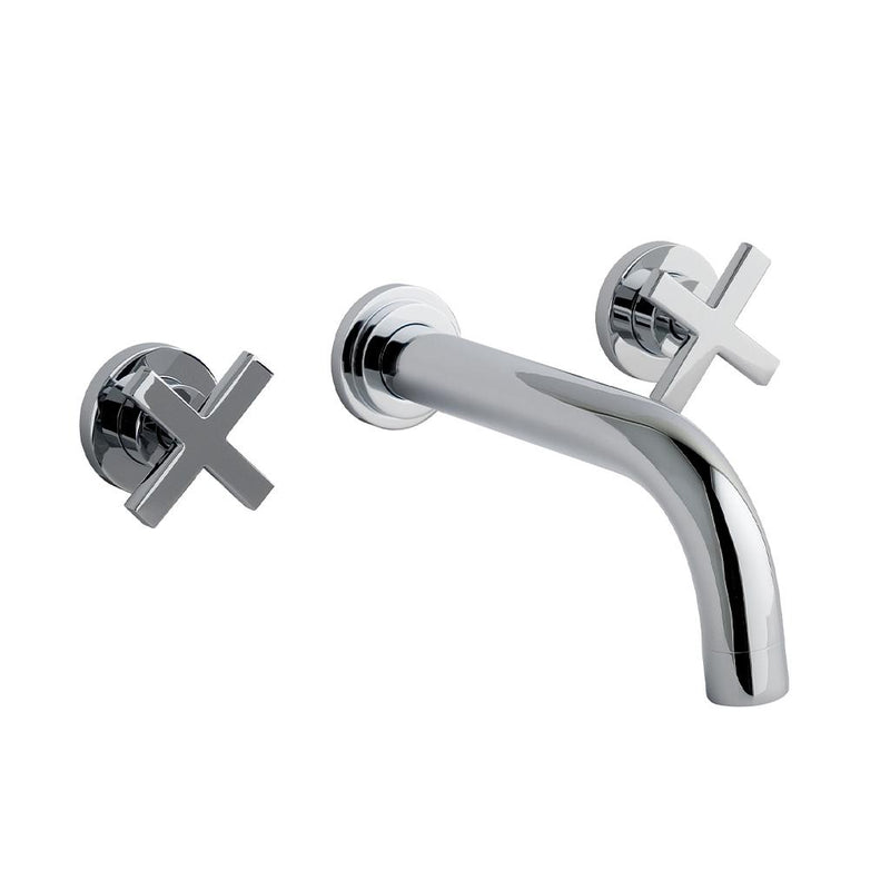 Prado Star 3 Hole Wall Mounted Basin Mixer