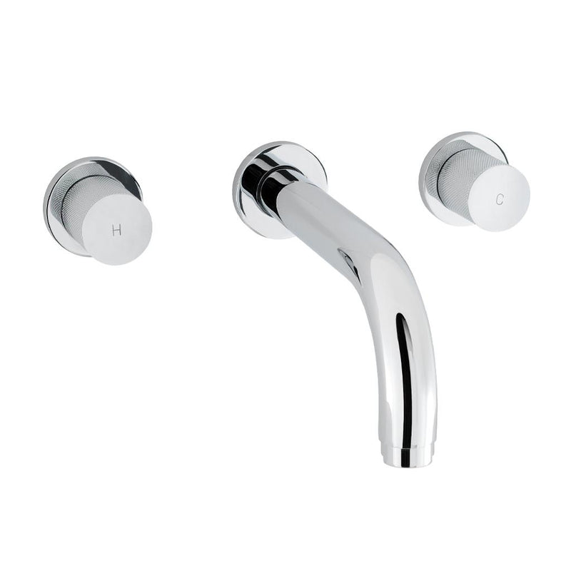 Prado Cylinder 3 Hole Wall Mounted Bath Filler