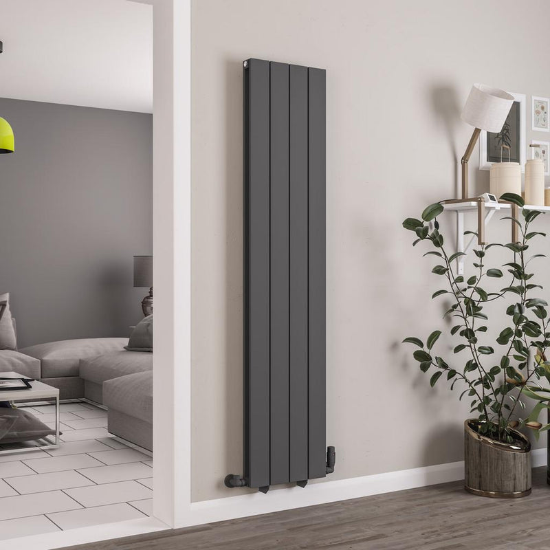 Queenswood 1800 x 388 Aluminium Radiator