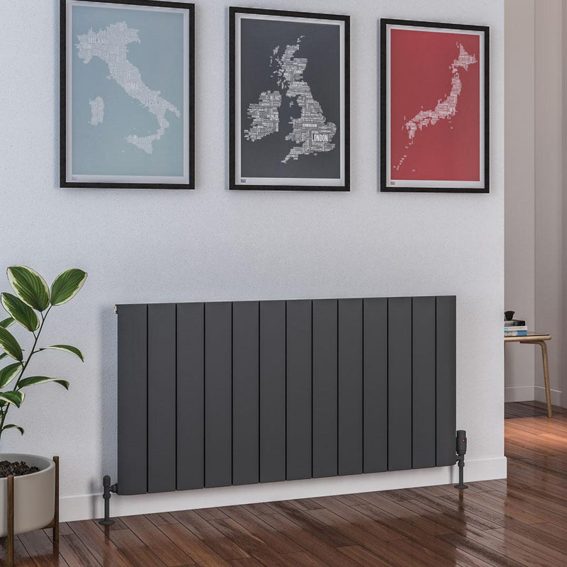 Peretti 600 x 1230 Aluminium Radiator