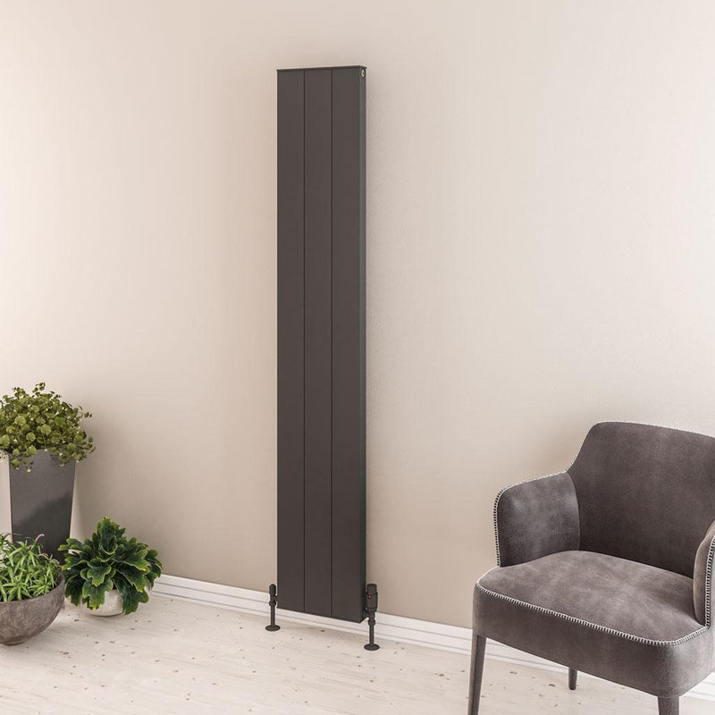 Vesima 1800 x 303 Aluminium Radiator