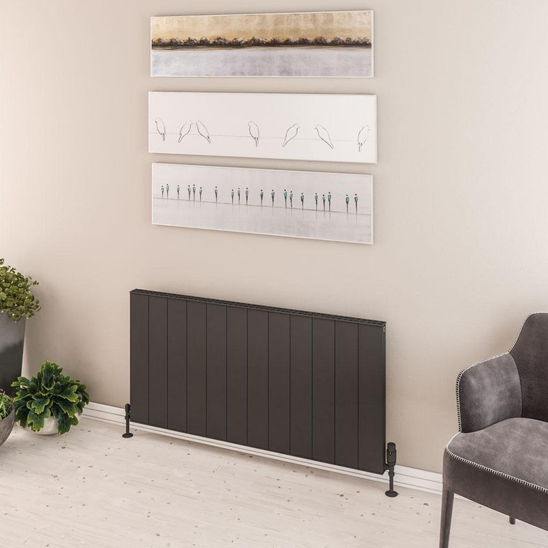 Vesima 600 x 1203 Aluminium Radiator