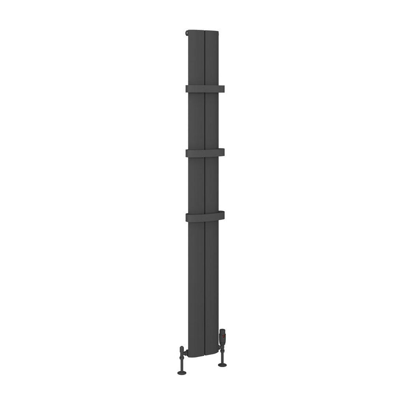 Berlini 1800 x 185 Aluminium Radiator