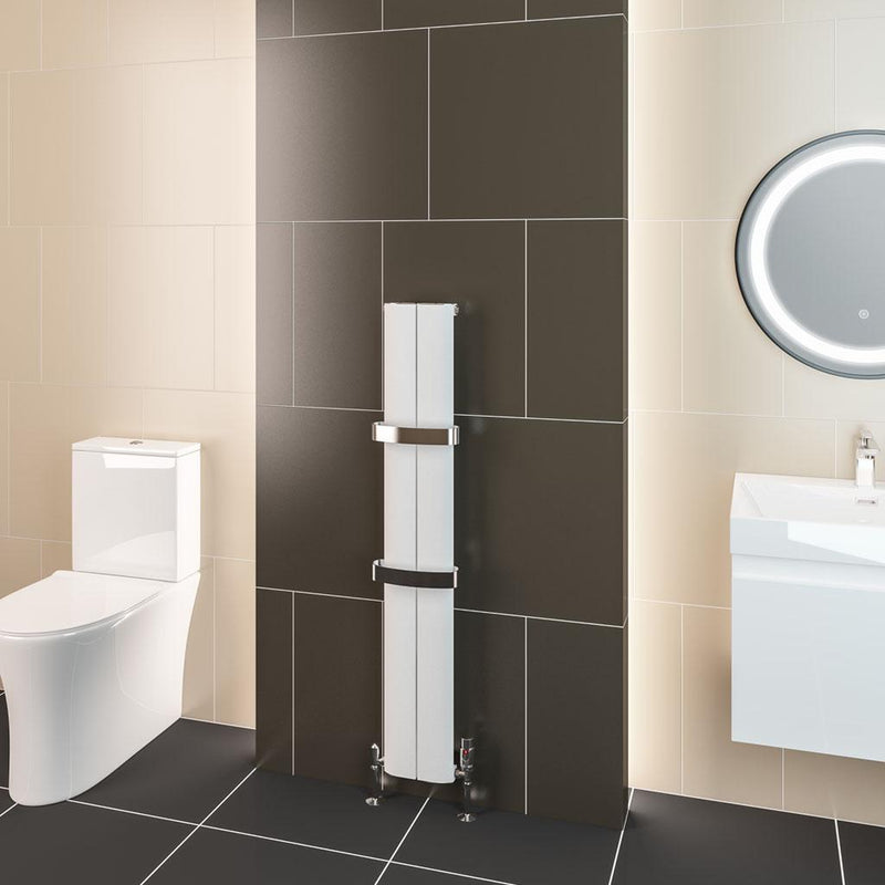Berlini 1200 x 185 Aluminium Radiator