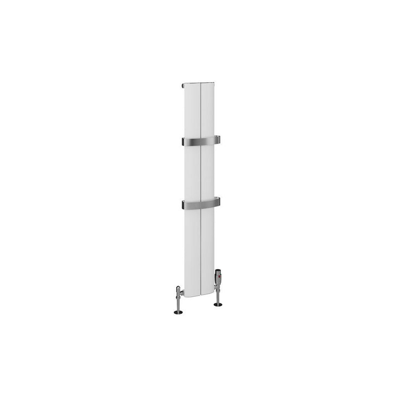 Berlini 1200 x 185 Aluminium Radiator