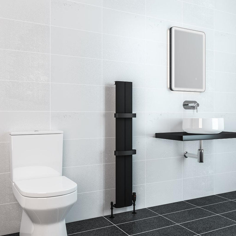 Berlini 1200 x 185 Aluminium Radiator