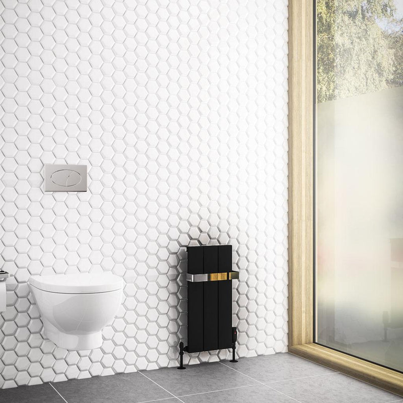 Rosano 600 x 280 Aluminium Radiator