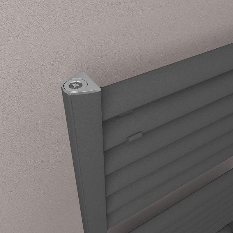Velor 1200 x 500 Aluminium Towel Rail