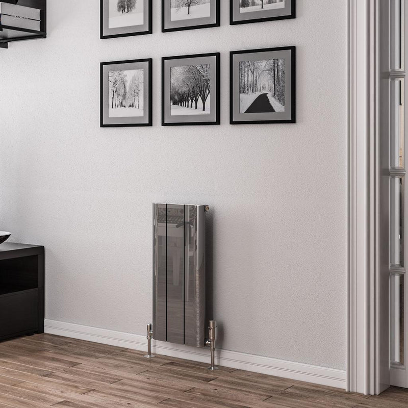 Peretti 600 x 280 Aluminium Radiator