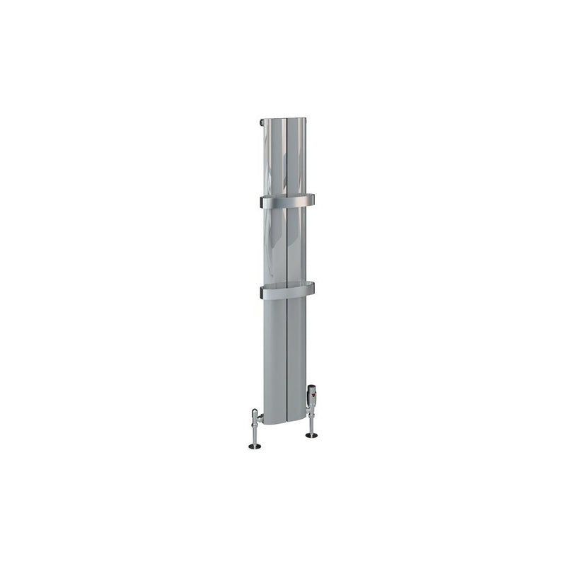 Berlini 1200 x 185 Aluminium Radiator