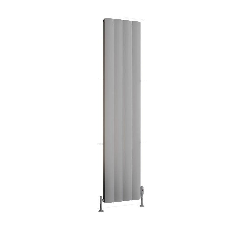 Guardia 1800 x 375 Aluminium Radiator