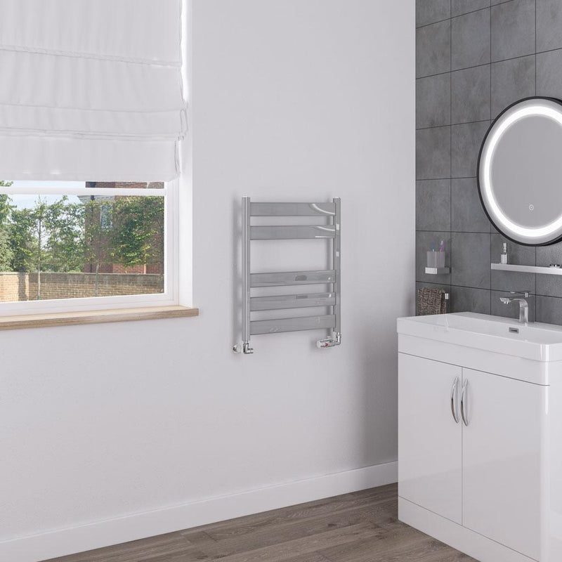 Pelago Aluminium Towel Rail 600x500mm