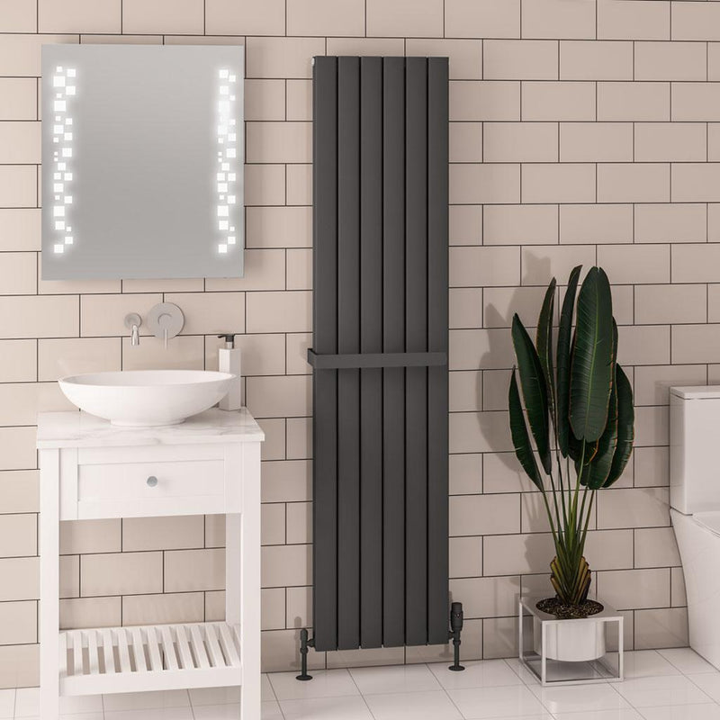 Hadleigh 1800 x 415 Aluminium Radiator