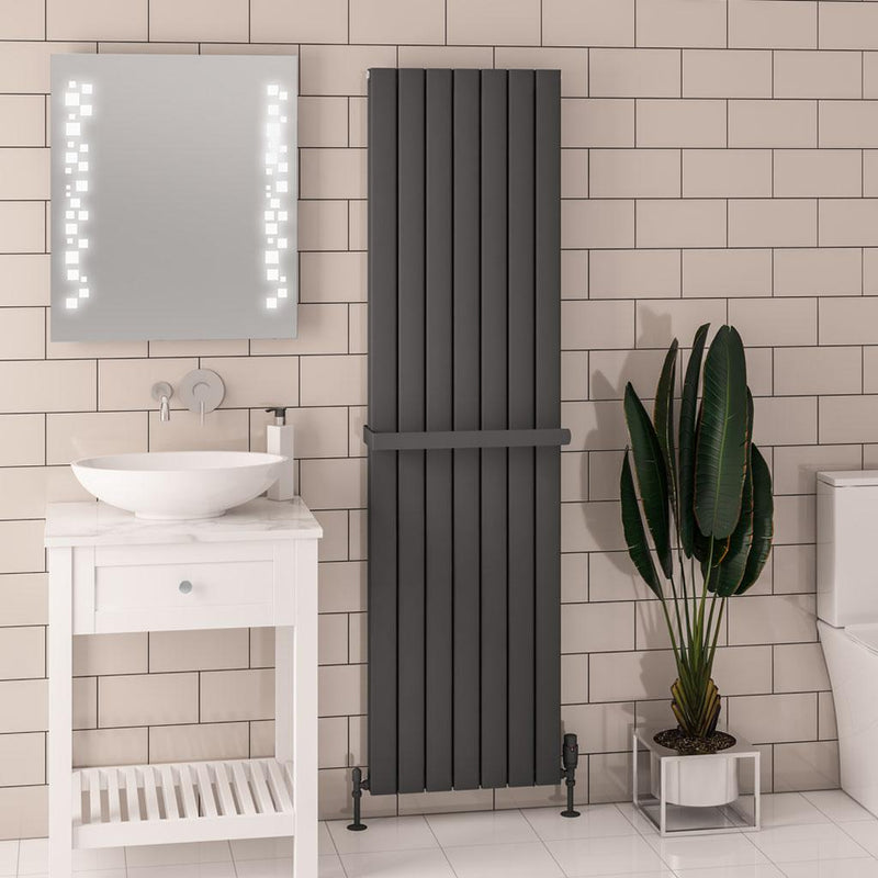 Hadleigh 1800 x 485 Aluminium Radiator