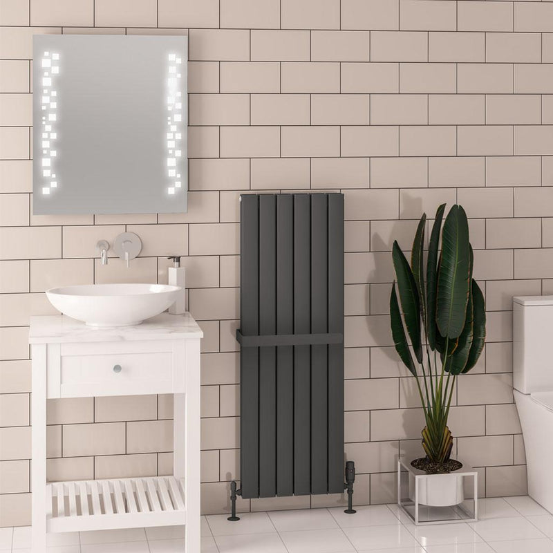 Hadleigh 1200 x 415 Aluminium Radiator