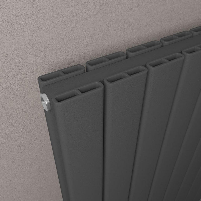Hadleigh 1200 x 485 Aluminium Radiator