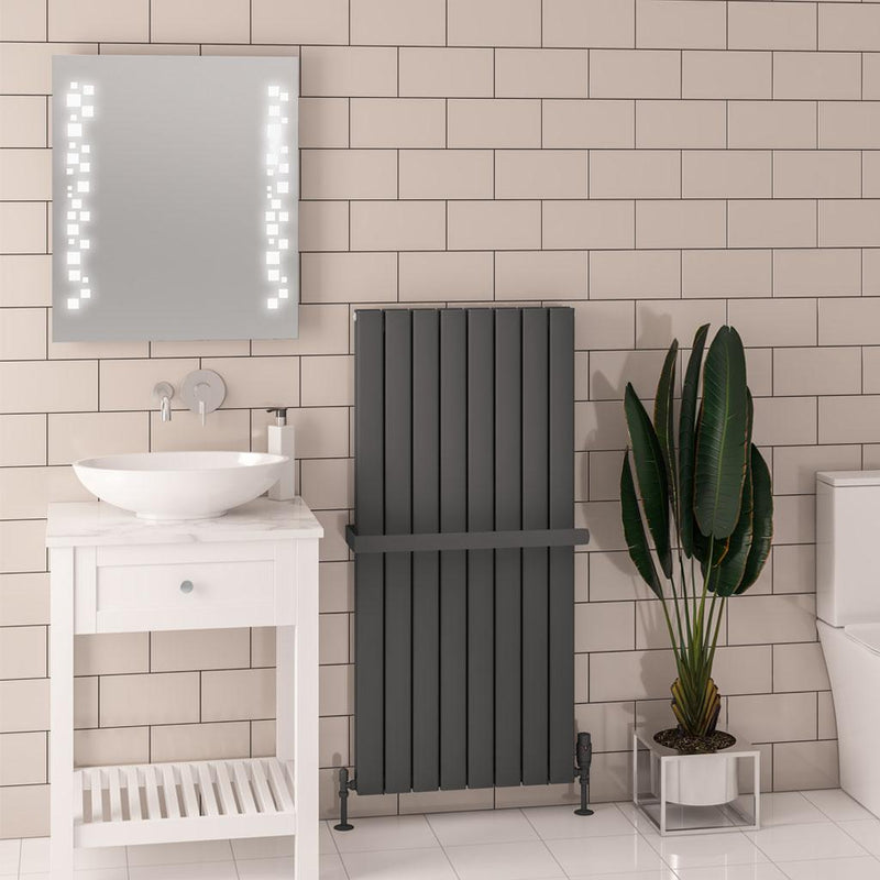Hadleigh 1200 x 555 Aluminium Radiator