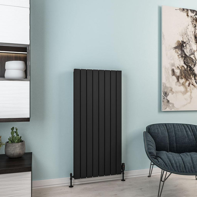 Hadleigh 1200 x 555 Aluminium Radiator