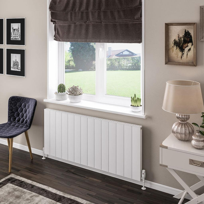 Vesima 600 x 1403 Aluminium Radiator