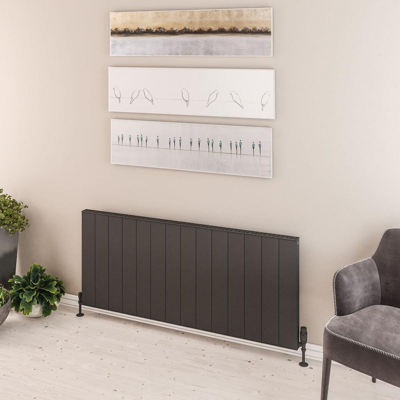 Vesima 600 x 1403 Aluminium Radiator
