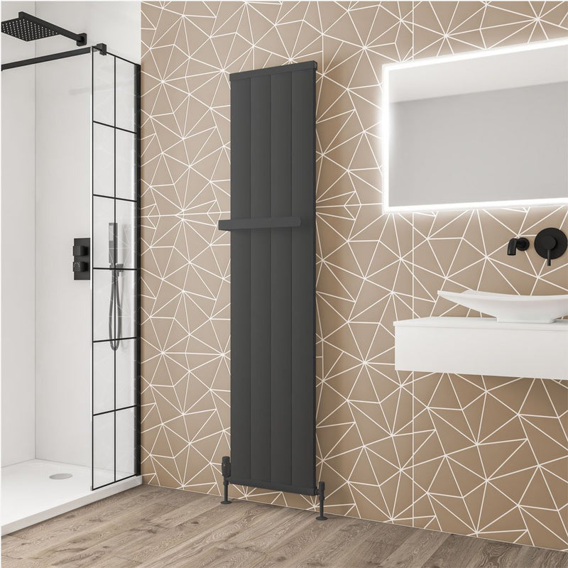 Kingswood Slimline 1800 x 410 Aluminium Radiator