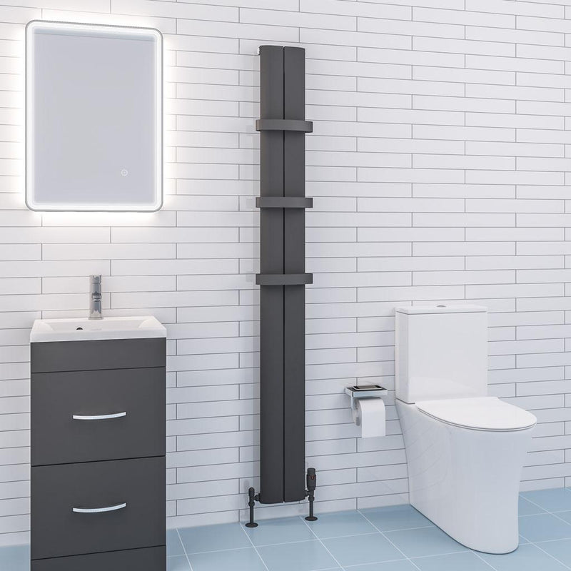 Preston 1800 x 185 Aluminium Radiator
